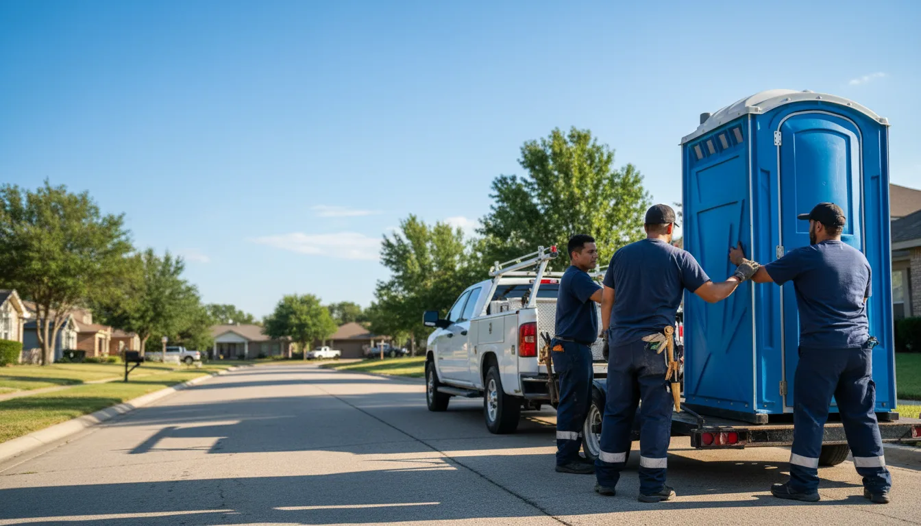 Portable Toilet Rental in Ivanhoe, CA near me